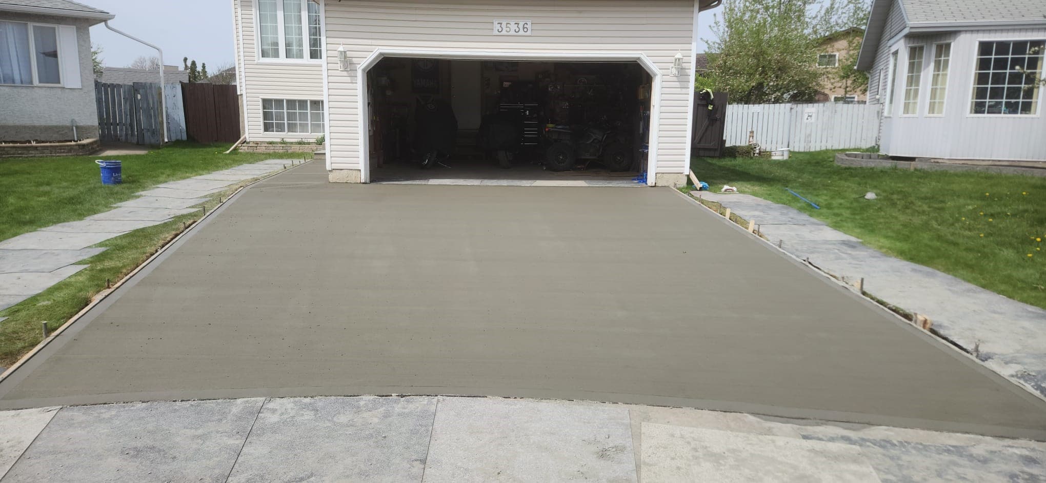 After concrete project